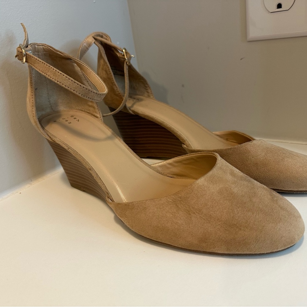Target Tan Wedge Shoes